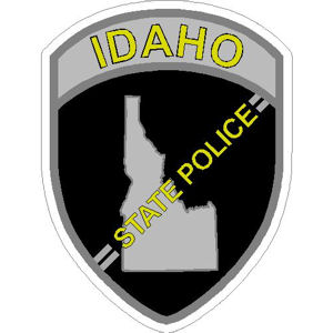 Idaho State Police - Sticker at Sticker Shoppe