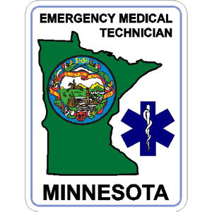 Minnesota Emergency Medical Technician - Sticker at Sticker Shoppe