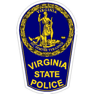 Virginia State Police - Sticker at Sticker Shoppe