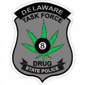 Delaware State Police Drug Task Force - Sticker