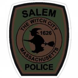 Salem Police Dept. Subdued - Sticker