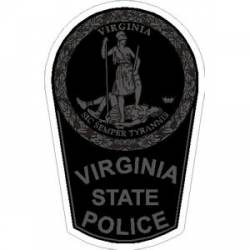 Virginia State Police Subdued - Sticker
