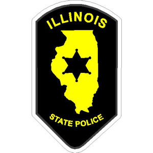 Illinois State Police - Sticker at Sticker Shoppe