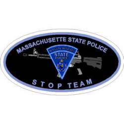 Massachusetts State Police S T O P Team - Sticker