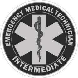 Emergency Medical Technician Intermediate Subdued - Sticker
