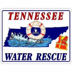 Tennessee Water Rescue - Sticker
