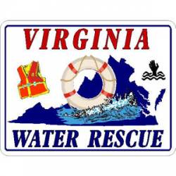 Virginia Water Rescue - Sticker