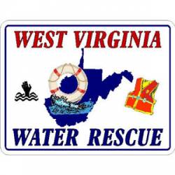 West Virginia Water Rescue - Sticker
