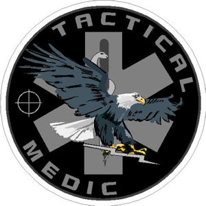 Tactical Medic Eagle Subdued - Sticker at Sticker Shoppe