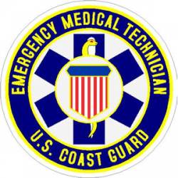 U.S. Coast Guard Emergency Medical Technician - Sticker