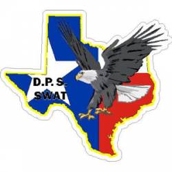 Texas Dept. Of Public Safety SWAT Decal - Sticker