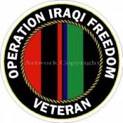 Operation Iraqi Freedom Veteran - Sticker