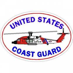 US Coast Guard Helicopter - Sticker