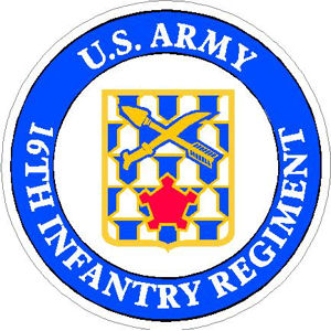 US Army 16th Infantry Regiment - Sticker at Sticker Shoppe