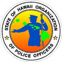 State of Hawaii Organization of Police Officers - Sticker