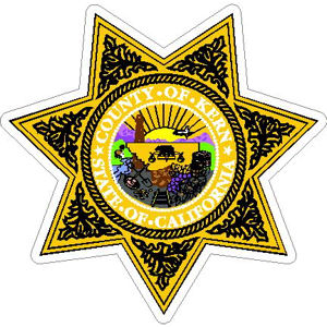 Sheriffs Dept. Kern County California - Sticker At Sticker Shoppe