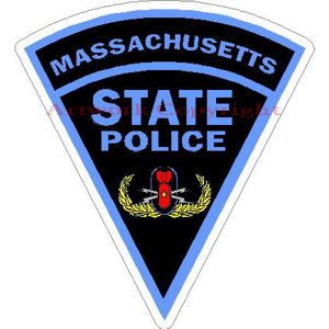 Massachusetts State Police Bomb Squad - Sticker at Sticker Shoppe