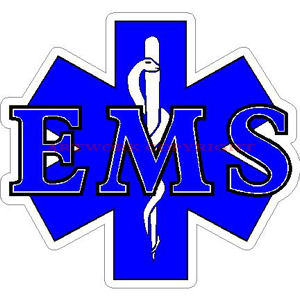 EMS Star of Life - Sticker at Sticker Shoppe