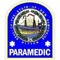 New Hampshire Paramedic - Sticker