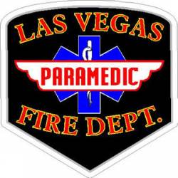 Las Vegas Fire Dept Paramedic - Sticker
