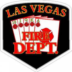 Las Vegas Fire Dept - Sticker