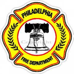 Philadelphia Fire Dept - Sticker