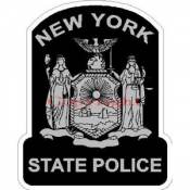 New York State Police Subdued - Sticker