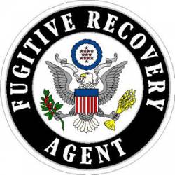 Fugitive Recovery Agent - Sticker