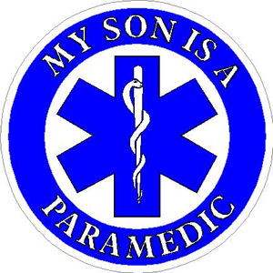 My Son Is A Paramedic - Sticker at Sticker Shoppe