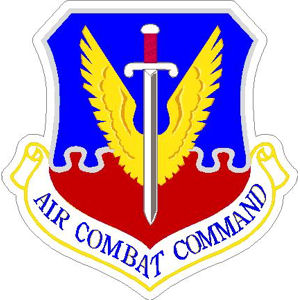 U.S. Air Force Air Combat Command - Sticker at Sticker Shoppe