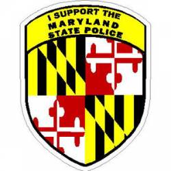 I Support The Maryland State Police - Sticker