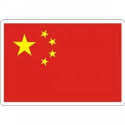 China Flag - Rectangle Sticker