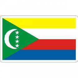 Comoros Flag - Rectangle Sticker