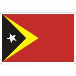 East Timor Flag - Rectangle Sticker