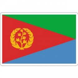 Eritrea Flag - Rectangle Sticker