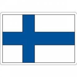 Finland Flag - Rectangle Sticker