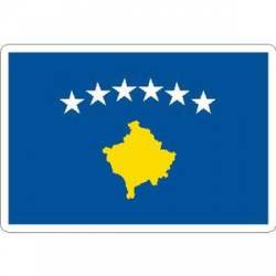 Kosovo Flag - Rectangle Sticker