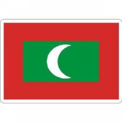 Maldives Flag - Rectangle Sticker