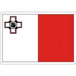 Malta Flag - Rectangle Sticker