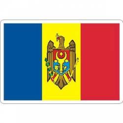 Moldova Flag - Rectangle Sticker