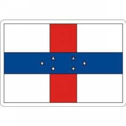 Netherlands Antilles Flag - Rectangle Sticker