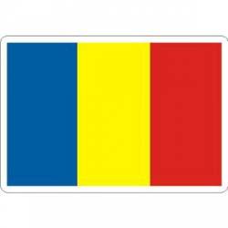 Romania Flag - Rectangle Sticker