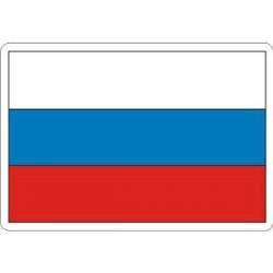 Russia Flag - Rectangle Sticker