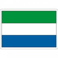 Sierra Leone Flag - Rectangle Sticker
