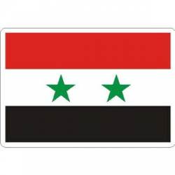 Syria Flag - Rectangle Sticker