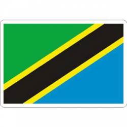 Tanzania Flag - Rectangle Sticker