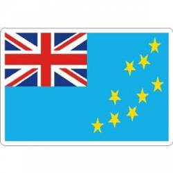 Tuvalu Flag - Rectangle Sticker