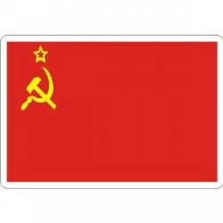 USSR Flag - Rectangle Sticker