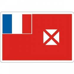 Wallis Futuna Flag - Rectangle Sticker