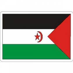 Western Sahara Flag - Rectangle Sticker